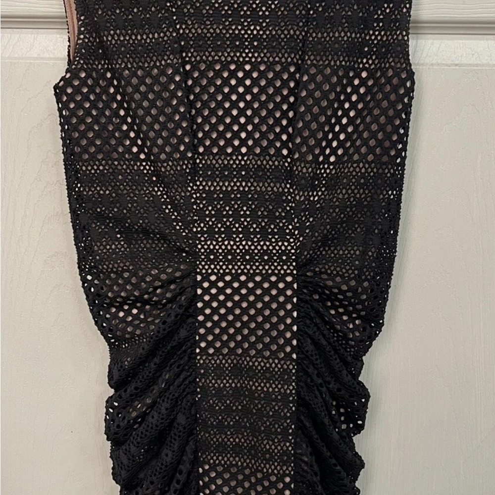 BCBG Maxazria Renee Ruched Side Dress XS